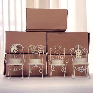 (20) Kate Aspen Novelty Chair Tealight Candles NIB